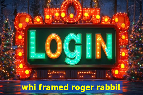 whi framed roger rabbit